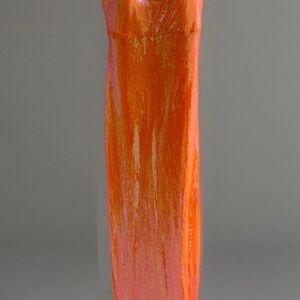 Honey and Rosie Fiery Orange Maxi Dress